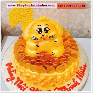 Bánh Sinh Nhật Con Heo Tuổi Hợi- Y76